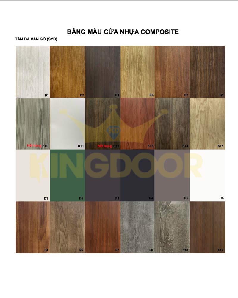 Giá cửa Composite tại Quận 10